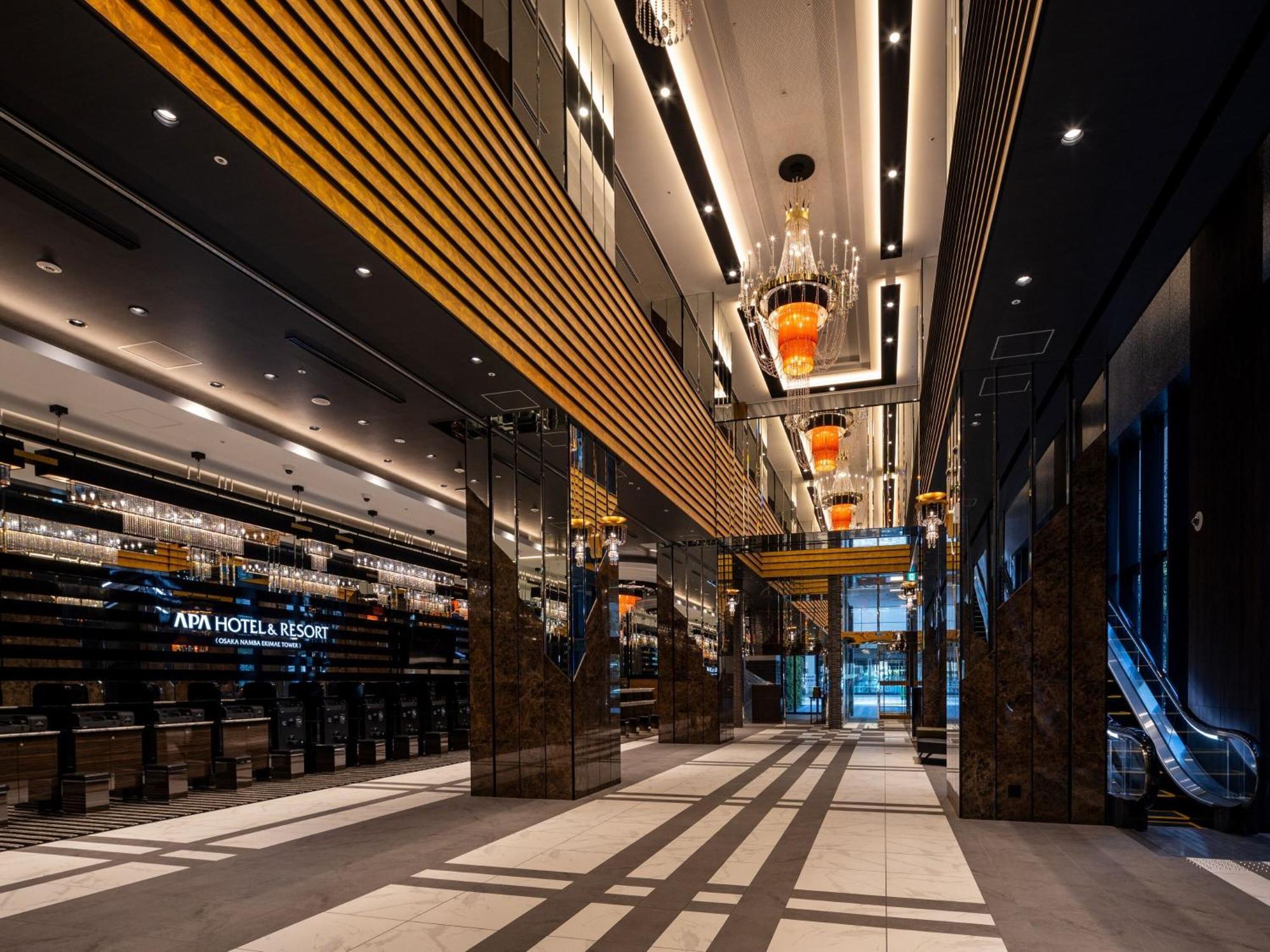 Apa Hotel & Resort Osaka Namba Ekimae Tower Dış mekan fotoğraf