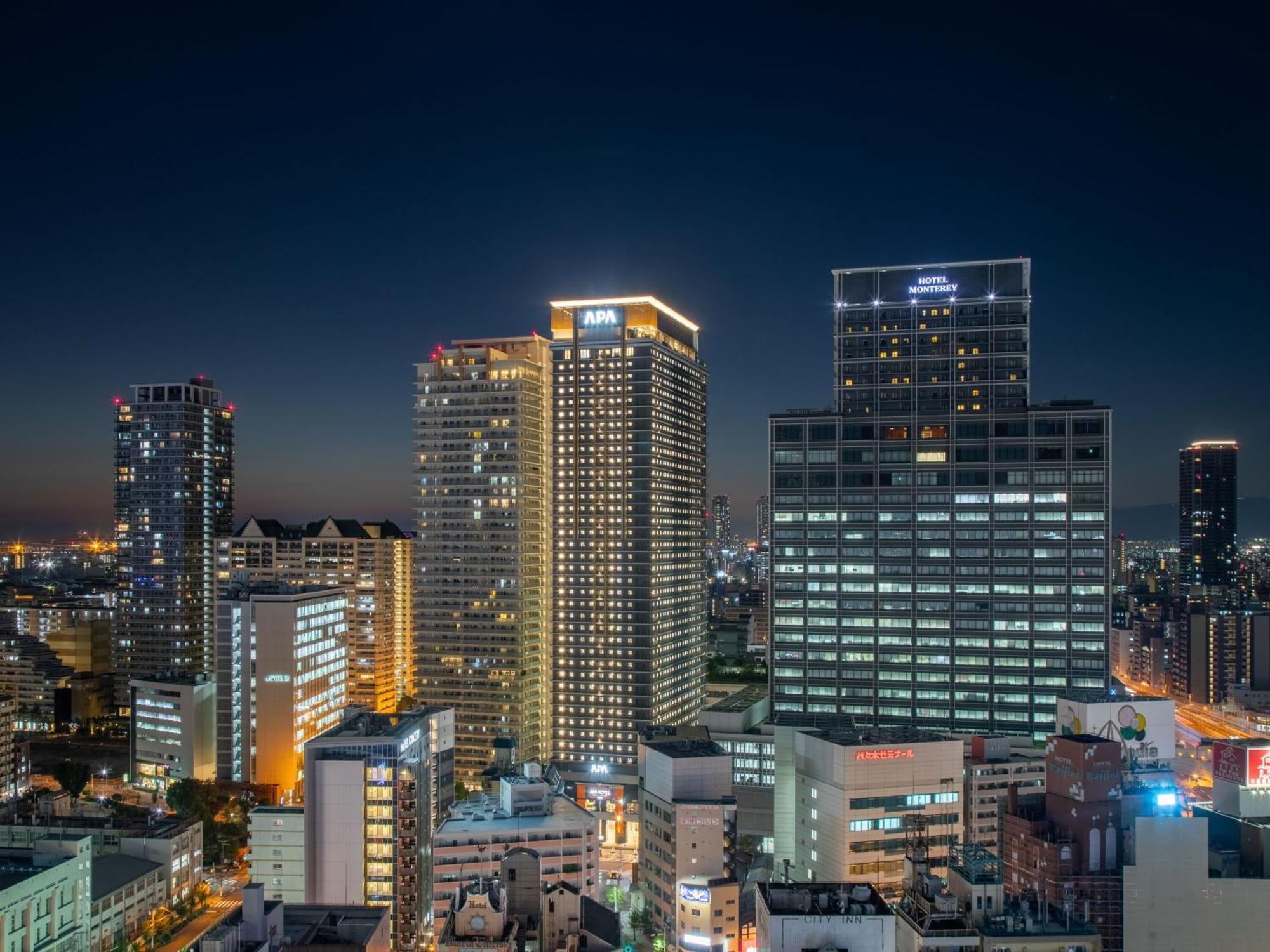 Apa Hotel & Resort Osaka Namba Ekimae Tower Dış mekan fotoğraf